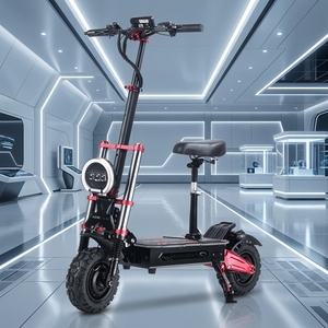 Foldable Adult Scooter 60V Dual Motor 38Ah Battery 63-75 Miles Long Range 11 Inch Off Road <b>Tire</b> 80kmh E E5B Battery Power Electr - Product Image 2