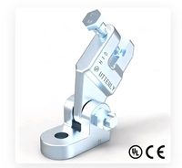 Soporte Antivuelco de Alta Resistencia QT450 de Hierro Dúctil Electrogalvanizado con Certificación UL CE para Tubería de Riego Sch10 Sch40, Suministro de Fábrica