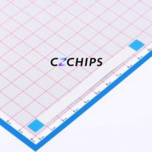 FFC1.0A-6P-100-4-8 FFC Cable (Flexible Flat Cable) P=1mm Connector 6P 1mm Non-Inverting 10cm - Product Image 2