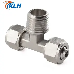 Pnömatik t-tipi 1/8 "1/4" 3/8 "1/2" BSP konu pnömatik bağlantı parçaları hızlı bağlantı bırakma hava uydurma itin OD6 8 1012mm KZD