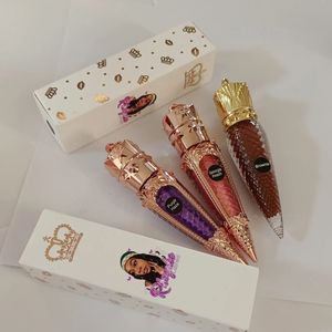 Glaçure à lèvres mate en velours rouge végétalien collant brillant repulpant mini brillant à lèvres mignon contenant de démarrage 3 ml avec kit applicateur - Product Image 1