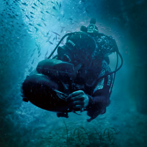 Pompa kuat semprot tiga kecepatan portabel, skuter laut elektrik untuk menyelam olahraga bawah air peralatan olahraga air - Product Image 3