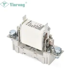 Yinrong tuyau carré base de fusible en forme de couteau capacité de rupture élevée 690V/500V 4A-160A Chine ZHE blanc avec norme ICE GB