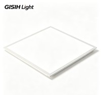 Panneau lumineux LED blanc 40W en aluminium, certifié CE RoHS, angle de faisceau 120°, 600x600mm, Ra>80, pour plafond plat, usage commercial, bureaux, commerces