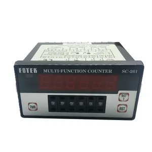 FOTEK SC-261 96*48 güç kaynağı 220V tek önceden ayarlanmış sayaç çok fonksiyonlu sayaç