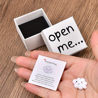 Grußkarten Rotes Liebesherz Taschenkarten Tier-Pinguin Ich Liebe Dich Karten Öffne Mich Geschenkbox