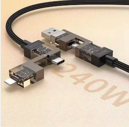 Wholesale 4-in-1 USB Cable 5A Fast Charging PD 240W for Mobile  Phone