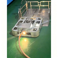 Robot ROV anti-corrosion au boro, résistant aux radiations, avec outils modulaires à changement rapide pour les travaux de réparation des piscines de carburant radioactif