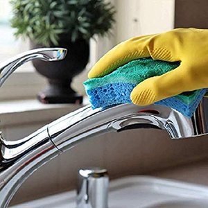 <strong>Green</strong> Non-Scratch Abrasive Scourer Kitchen Washing Sponge Multipurpose Cleaning Natural Cellulose Sponge <strong>Pad</strong>
