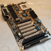 Placa Base Plc Super Socket 7 ATX *1 MB de Caché* SY-5EMA+ (VIA MVP3) CPU + 128 M Suministro a Granel