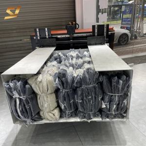 Machine de cerclage compacteur entièrement automatique Machine d'ensachage compacteur vêtement pour usines - Product Image 5