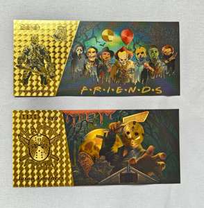 مجموعة أوراق نقدية تذكارية بشخصية فيلم رعب-مجموعة من الرموز المخيفة الكلاسيكية - Product Image 5