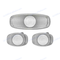 Haut-parleurs de toit de voiture Haut-parleurs de plafond éclairés avec lumière ambiante à LED pour Mercedes Benz GLE/GLS W167 Accessoires de décoration de voiture