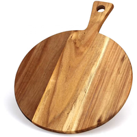 Planches à Découper Épaisses en Bois Vierge Personnalisées d'Usine, Blocs et Planches Intelligentes en Bambou, Acacia, Noyer Noir pour Cuisine en Gros