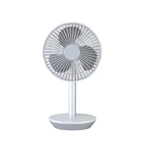 Zhongshan Ventilatore Da Tavolo di Raffreddamento USB di Ricarica Da Tavolo Ricaricabile DC Fan Supporto