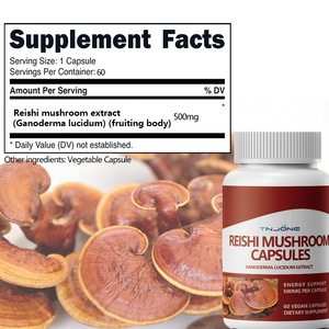 Suplemento de Cápsulas de Extrato de Cogumelo Reishi <span class=keywords><strong>Ganoderma</strong></span> Lucidum - Product Image 2