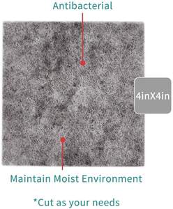 Perban Luka Perekat Tahan Air 10cmx10m Produksi Pabrik, Kalsium Alginat Medis IV Perak, Alat Kesehatan Sekali Pakai untuk Luka - Product Image 3