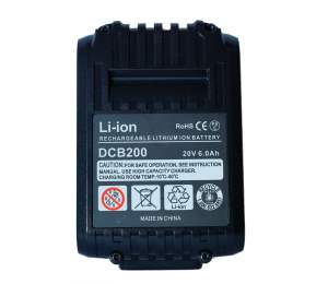 Batería <span class=keywords><strong>de</strong></span> Repuesto <span class=keywords><strong>de</strong></span> Iones <span class=keywords><strong>de</strong></span> Litio DCB200 <span class=keywords><strong>de</strong></span> 20V 6.0Ah Max para DeWalt - Product Image 6