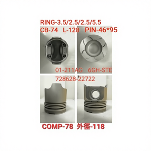 ลูกสูบ6GH-STE yanmar 728628-22722 6GH-STE ของไต้หวัน sunity - Product Image 1