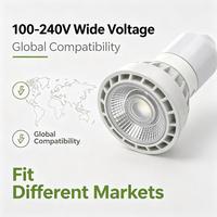 Ampoule LED UVA UVB 3W pour reptiles Petpetzone, base E26/E27, spectre complet, verre, éclairage de terrarium écologique