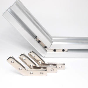 Wholesale 135-Degree Angle Slot 3030 Carbon Steel Built-In 135 <b>Connector</b> 4040 Aluminum Profile Inner Slot Diagonal Connecting - Product Image 1