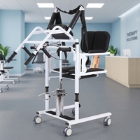 Chaise de transfert mobile pour patient, élévateur manuel de réadaptation pour personnes âgées