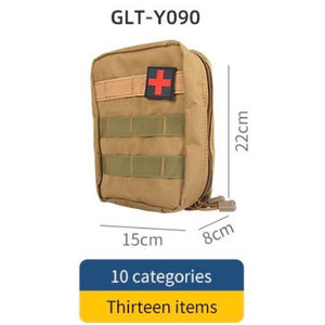 Su geçirmez folyo termal battaniye acil durum kiti kişisel ilk yardım travma kiti Hemostasis bandaj Guedel havayolu - Product Image 4