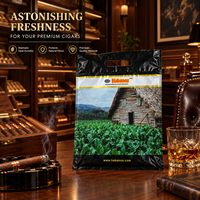 Sac à cigares Backwoods sur mesure de grande taille 330*420mm, 20 pièces, sac à cigares avec fermeture éclair, grand emballage pour cigares, pochette humidor