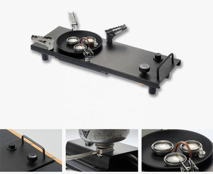 Fornello a Gas Butano Portatile in Acciaio Inox, Piccolo, Manuale, Semplice, per Campeggio, Singolo Bruciatore IGT, Elettrico ad Alta Pressione - Product Image 3
