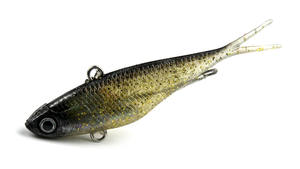 Leurre de pêche en plastique twinstails Vibration vibesofop, Vibration, vibes souples de 95mm, vente en gros - Product Image 4