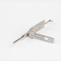 LISHI-2-en-1-clé-de-serrurier-et-décodeur HU87 Dr/Bt 2 en 1 2IN1 Décodeur de voiture et ensemble de crochetage de serrure Serrurier automobile