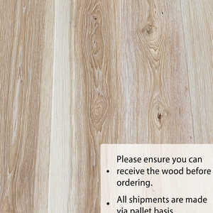 Planche de parquet en bois massif à grain de noyer naturel, parquet massif de haute qualité pour la décoration de villas - Product Image 2