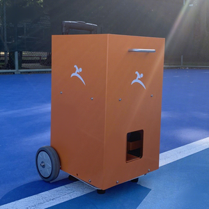 Máquina Lanzapelotas de Tenis Automática con Cabezal Giratorio Izquierda-Derecha, Capacidad para 50 Pelotas, Uso Interior/Exterior, Portátil, para Práctica de Principiantes - Product Image 4