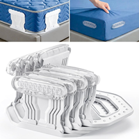 4 pièces de fixations de draps multifonctionnelles, bandes de verrouillage robustes, antidérapantes, à forte adhérence, universelles pour les coins de matelas de lit