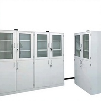 Mobilier de laboratoire de qualité industrielle avec système de double verrouillage, port de mise à la terre et revêtement en poudre ignifuge pour une protection accrue