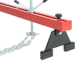 1.8m/71 Inch <strong>Engine</strong> <strong>Support</strong> <strong>Bar</strong> with 1100 Lbs Capacity Transverse <strong>Bar</strong> Hoist 2 Point Lift Holder Dual Hooks Bearing Separator - Product Image 3