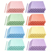Großhandel Langlebige EVA-Fitnessmatte Anpassbare Farbe Anpassbare Größe Hochdichte Premium-Fitnessbodenmatten Ineinandergreifende Puzzlematte