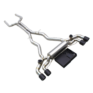 Sistema de Escape Boska Valvetronic para M5 F90 4.4T 2018-2023, Acero Inoxidable, Tubos Intermedios Z, Catback - Product Image 1