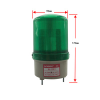 N-1101j  12V~220V  Feux d'avertissement rotatifs intégrés acousto-optiques à LED