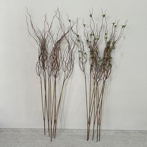 Branches de saule artificielles Meng Jie avec feuilles vertes pour arrangements floraux et décoration intérieure - Product Image 3