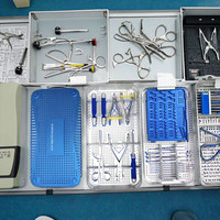 Kit d'instruments de laminoplastie vertébrale, plaques en titane, kit chirurgical, étui à outils orthopédiques, instruments pour la neurochirurgie