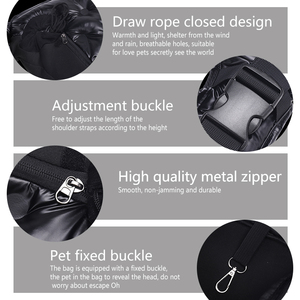 <span class=keywords><strong>Marsupio</strong></span> per cani e gatti borsa morbida reversibile per animali domestici a mani libere per cani di piccola taglia - Product Image 4