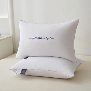 Nouveaux oreillers d'hôtel doux et confortables, estampés, adaptés à toutes les saisons, doux pour la peau et soyeux, en promotion - Product Image 3