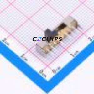 SK15D01G5 071 Slide Switch Through hole Component (THT) Switch Single Pole Five Throw Rectangle Pin Header PC Pin 18.9mm - Product Image 1