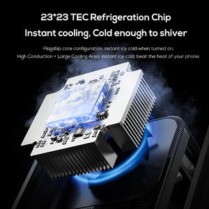 Support de téléphone rotatif à 360 degrés, antichoc, étanche, en acier inoxydable + ABS, avec ventilateur de refroidissement pour Motowolf, <span class=keywords><strong>LFLF</strong></span> GW06 2025, dernier modèle - Product Image 2