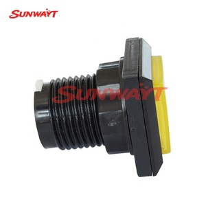 Botón Pulsador Iluminado Cuadrado de 33mm*33mm con Microinterruptor, Botón Pulsador LED de 12V para Máquina de Juegos Arcade - Product Image 6