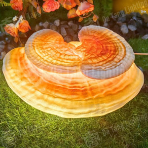 Luz Decorativa de FRP con Doble Ganoderma para Montar en Árboles, para Jardín Exterior, Parque y Decoración de Paisajes - Product Image 3
