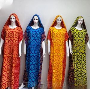 Robe Caftan Africaine Personnalisée en Mousseline Haute Densité, Ample Style Boubou, Châle de Voile avec Perles et Strass, Style Musulman, Taille Unique - Product Image 2