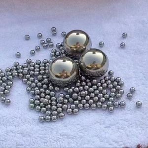 대규모 저가 판매 Aisi1010 G1000 6.35mm 고체 탄소강 볼 강철로 만든 큰 베어링 볼 - Product Image 4