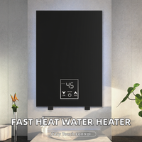 Chauffe-eau électrique à affichage LED Chauffage rapide et température constante pour usage domestique et hôtelier 5500W